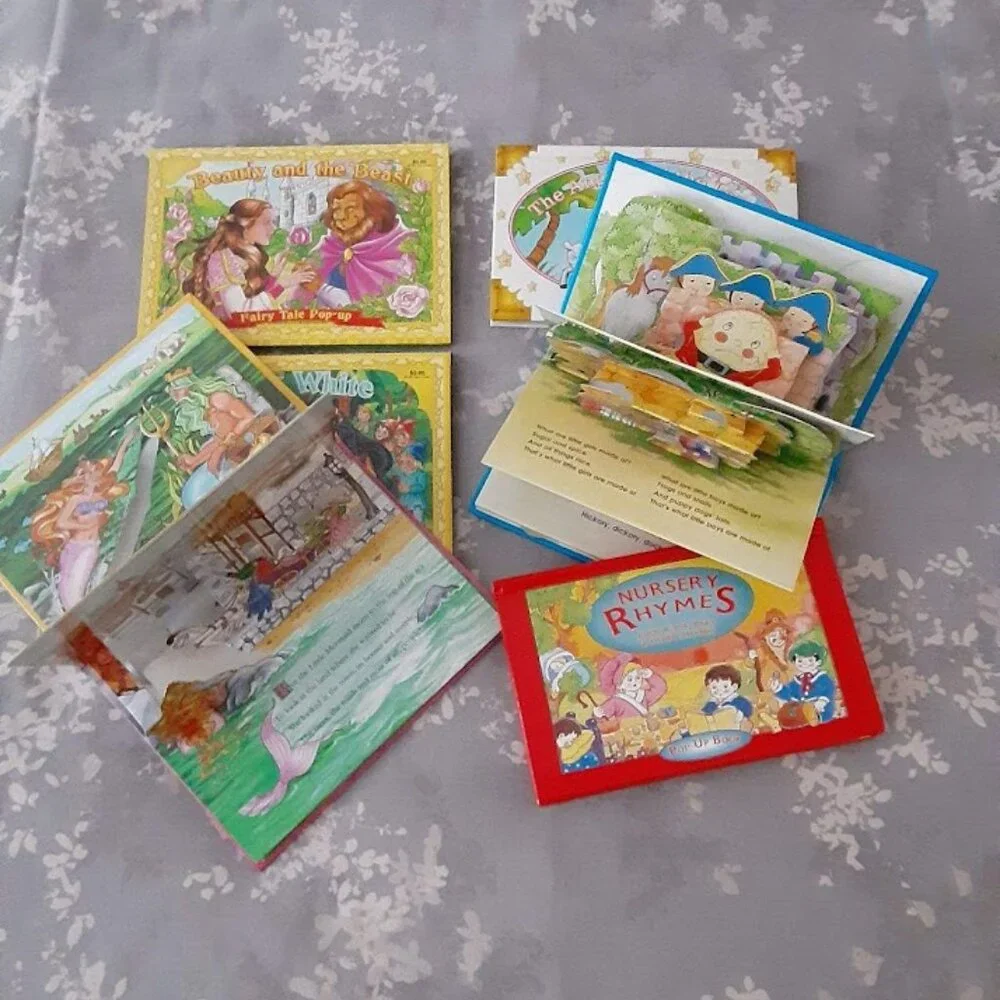 Mini POP UP Books - Fairy-Tale and Nursery Rhymes (6) books